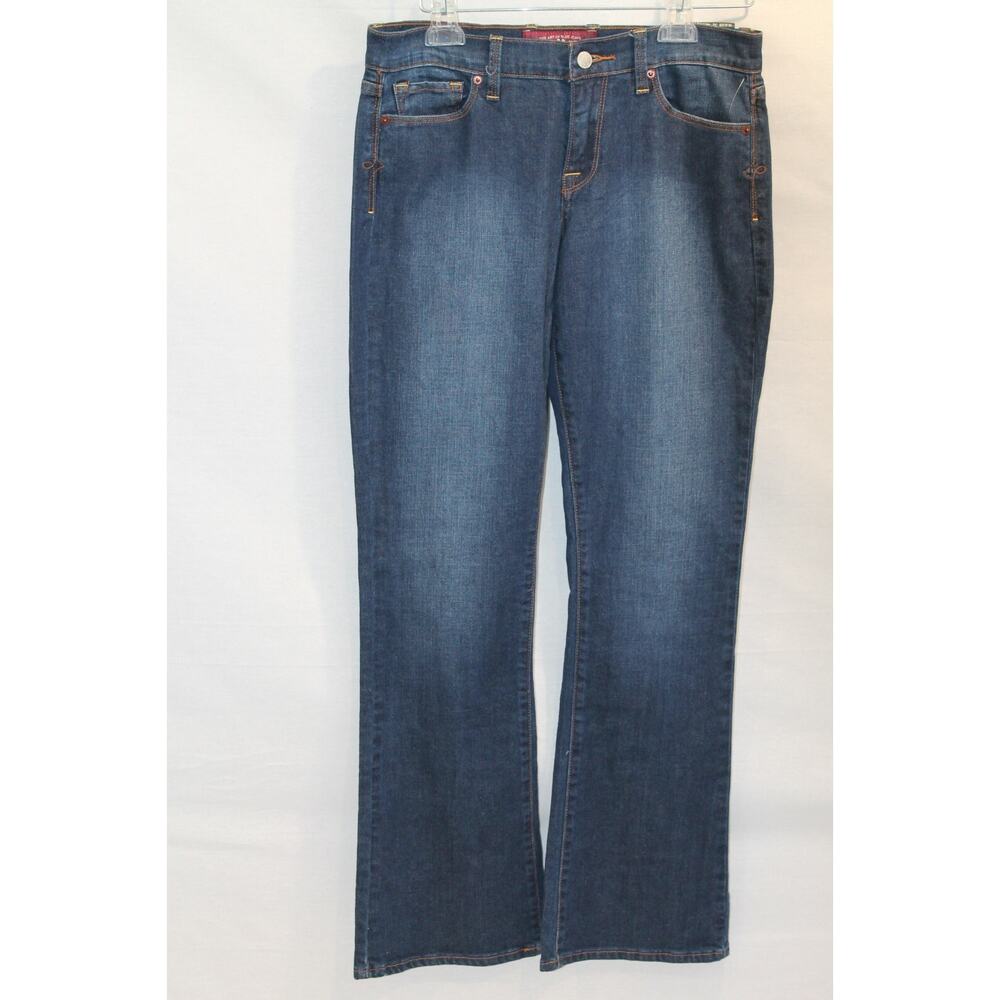 Lucky Brand Jeans Sofia Boot Curvy at Hip and Thigh Womens size 28 Blue Denim
